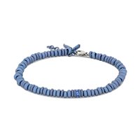 Bracciale Mano-J. in Titanio Zaffiro blu ABR4006